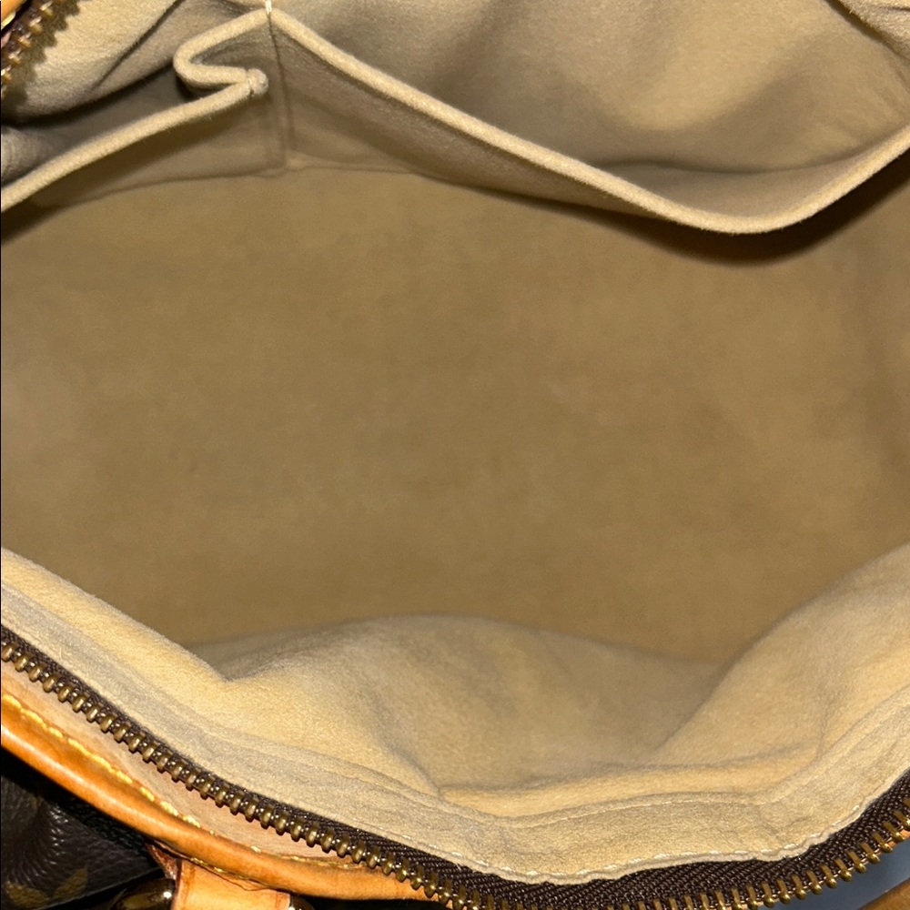Louis Vuitton Tan and Brown Monogram Shoulder Bag - Picture 15 of 16